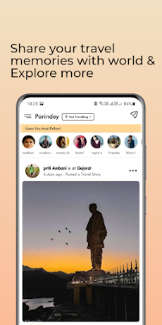 Parindey - Find Travel Partnerのおすすめ画像1