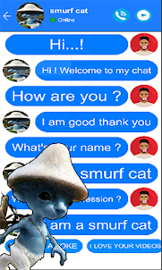Fake Call: Smurf Cat