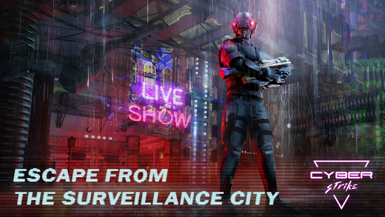 Cyber Strike - Infinite Runner banner