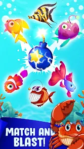 Fish Hunter - Match 3 Puzzles