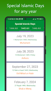Hijri calendar & Islamic tools