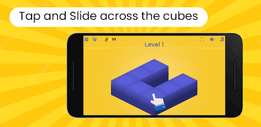Android application 3D Touch Cubes screenshort