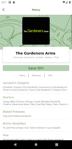 The Gardeners Arms Screen 2