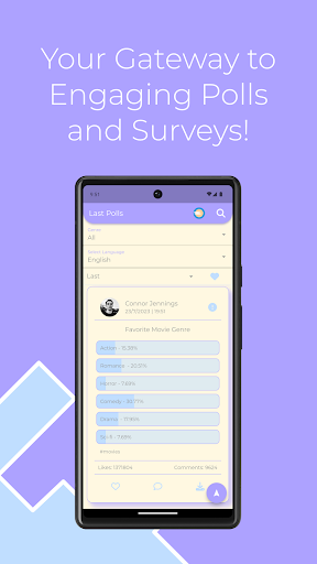 Android application Polltrix screenshort