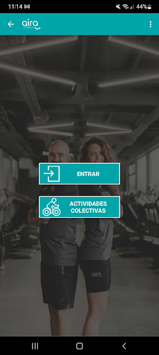 Android application AIRA FITNESS CLUB screenshort