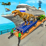 Cover Image of Download Cruise Ship Driving Angry Dino Transport Game 1.1 APK