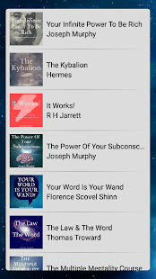 Law Of Attraction Library Screenshot