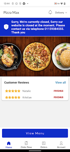 Pizza Max Screen 2