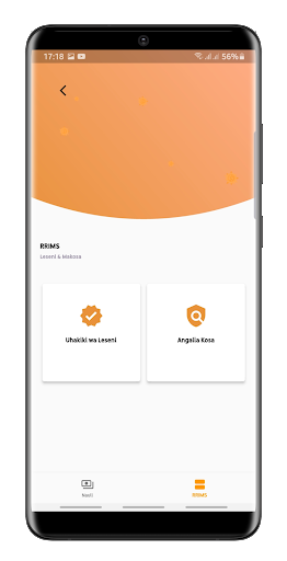 LATRA App Screen 3
