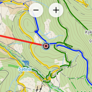 Screenshot of Locus Map Watch
