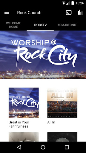 Rock City App Screen 2