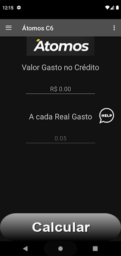 Átomos Calculadora Screen 2
