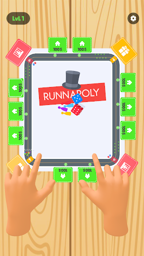 Android application Runnapoly screenshort