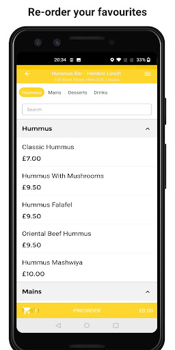Hummus Bar Screen 3