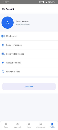 Android application Buildrun.AI screenshort