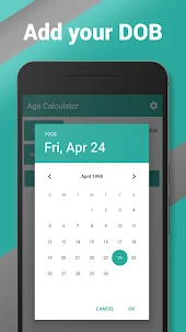 Age Calculator : Date Calculat