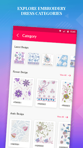 Embroidery Dress Design Screen 3
