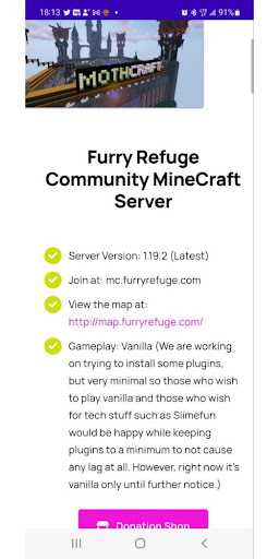 Furry Refuge Screen 2