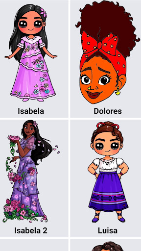Android application How to draw Encanto screenshort