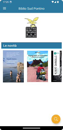 Android application Biblio Sud Pontino screenshort