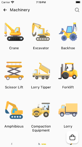 StarMacs Machinery Rental Screen 3