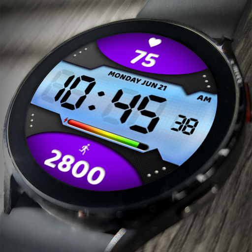 MJ255 Digital Watch Face Screen 2