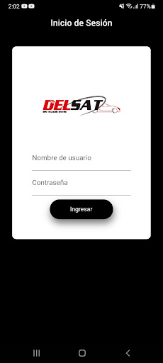 Android application Delsat Rastreo Satelital screenshort