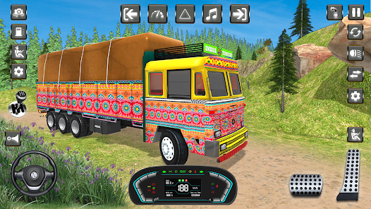 Indian Truck Simulator 3D Game 1 APK + Mod (Unlimited money) إلى عن على ذكري المظهر