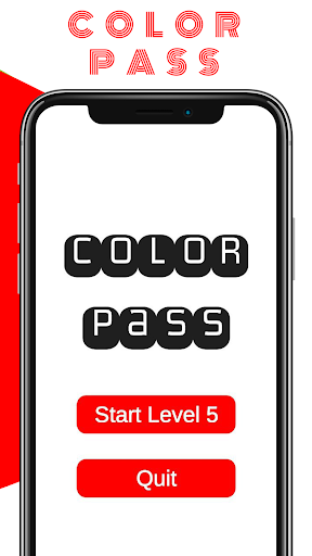 Android application Color Pass screenshort