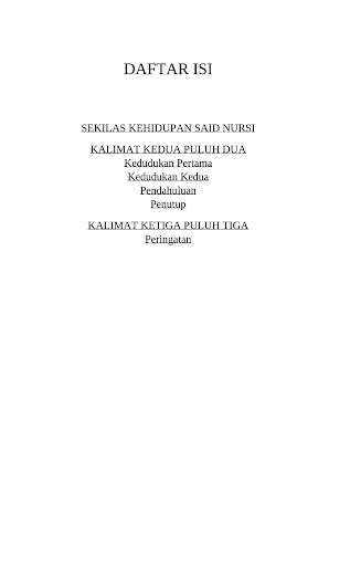Jendela Tauhid - Risalah Nur Screen 2