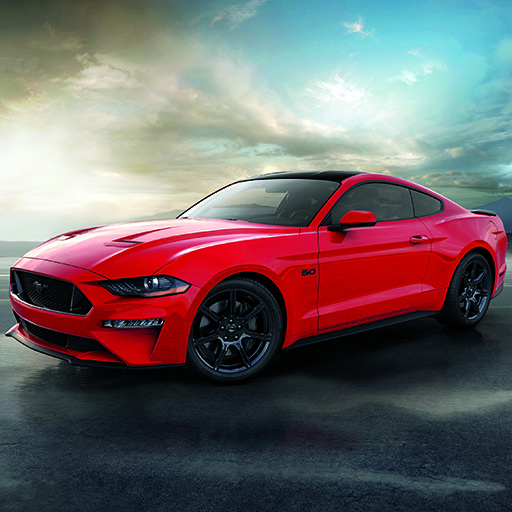 Mustang Car Simulator logo