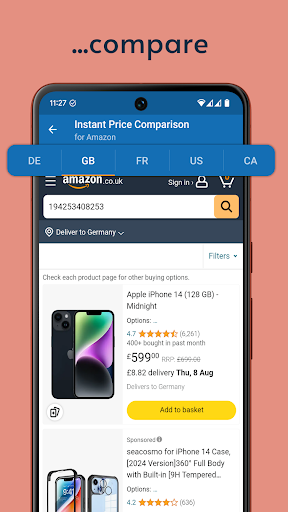 Instant Price Comparison Screen 2