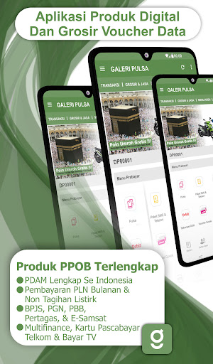 Android application GALERI PULSA - GROSIR PULSA screenshort
