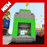 Nuke Town. Minecraft map icon