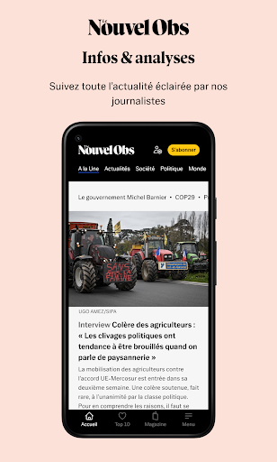 Le Nouvel Obs infos & analyses Screenshot 1 - AppWisp.com