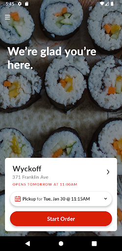 Sakura Japanese Restaurant Screen 2