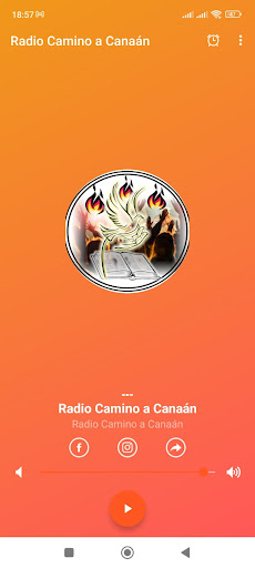 Android application Radio Camino a Canaán screenshort