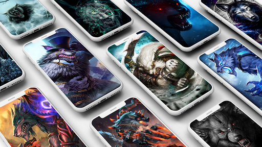 Android application Werewolf Wallpaper screenshort