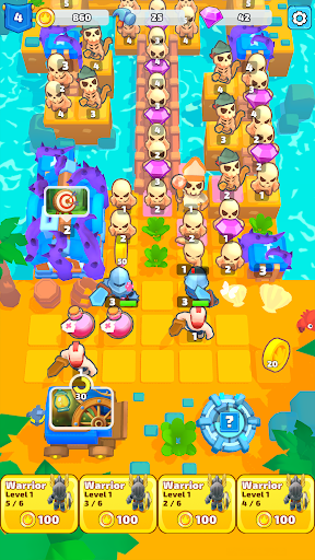 Brave Units - Merge & Battle Screen 3
