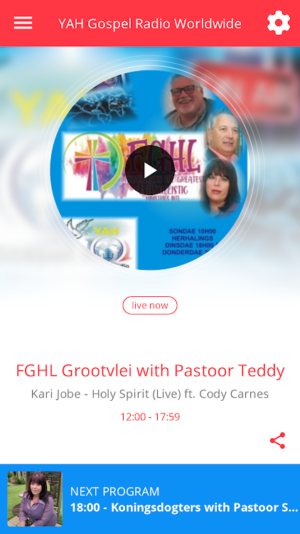 YAH Gospel Radio Worldwide - 2.14.00 - (Android)