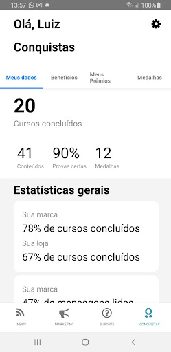 Android application Franco screenshort