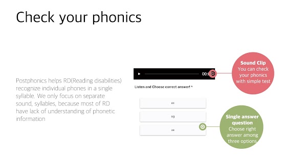 POSTPHONICS DICTIONARY Screenshot