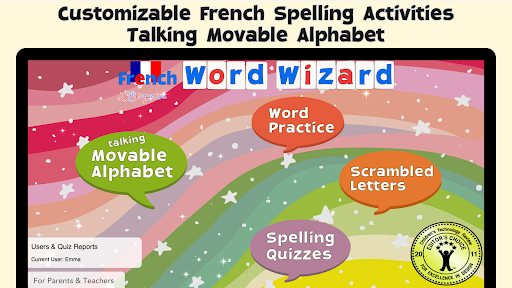 Screenshot of French Words - Learn spelling