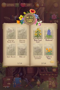 Flower Book Match3 Puzzle Gameのおすすめ画像3