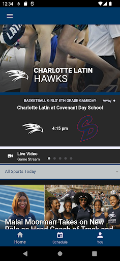 Android application CLS Hawks screenshort