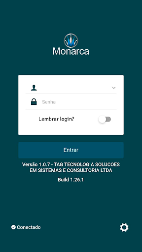 Android application Sistema Monarca screenshort