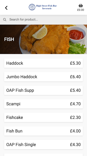 High Street Fish Bar Screen 2