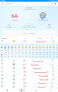 Foreca Weather Varies with device APK screenshots 9