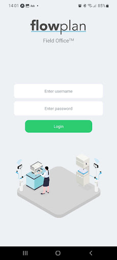 Android application Flowplan - Field Office screenshort