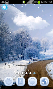 Winter Snowfall HD Live Wallpaper(圖1)-速報App